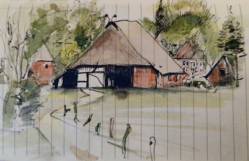 Altes haus ahrenshoop